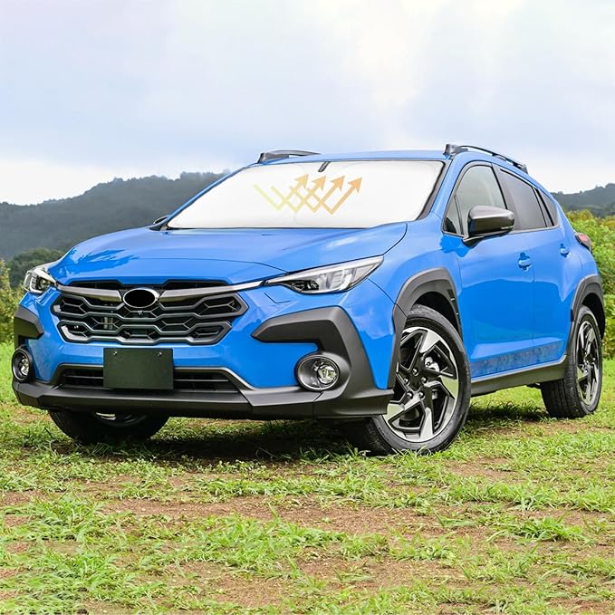 Sun Shade for Crosstrek Wagon Windshield Sunshades for 2026 2025-2018 Subaru Crosstrek Wagon Windshield Cover Front Window Shields for Crosstrek, 2.0i Premium Limited Wagon Car Accessories Sun Visor