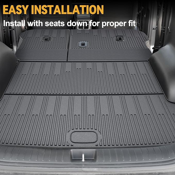 Floor Mats Set for 2023-2025 2026 Kia Sportage Gas, Full Coverage All Weather Floor Mats Cargo Mat with Backrest Protectors & Door Sill Guards for Sportage Accessories (No for Hybrid)