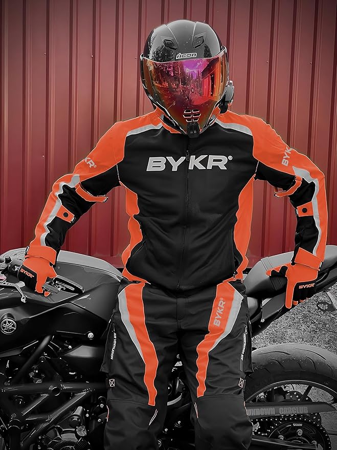 BYKR All-Weather Motorcycle Gloves for Men & Women – Protection for Dirt Bike, BMX, MX, and ATV Riding