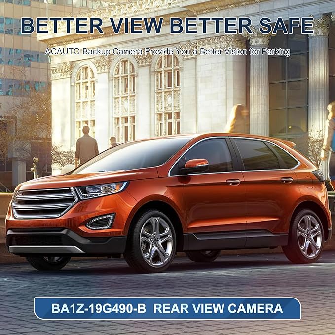 Rear View Backup Camera Fit for Lincoln MKX 2011-2013, Reversing Parking Assist Camera OE Replace BA1Z-19G490-B BA1T-19G490-A BA1T-19G490-AD BA1T-19G490-AF