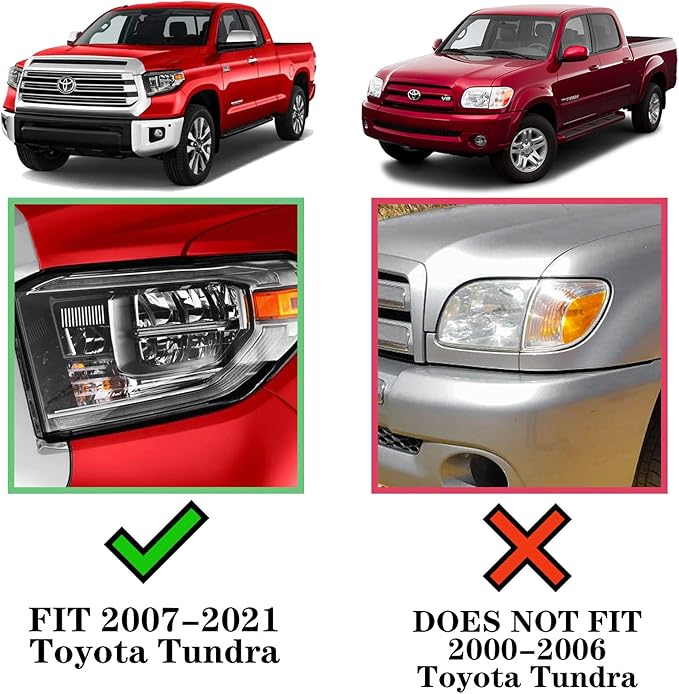 COMNOVA Running Boards Side Steps Step Bars Compatible for 07-21 Toyota Tundra Double Cab（3/4 Size Rear Doors, OE Style Oval 5 Inches Stainless Step Bars