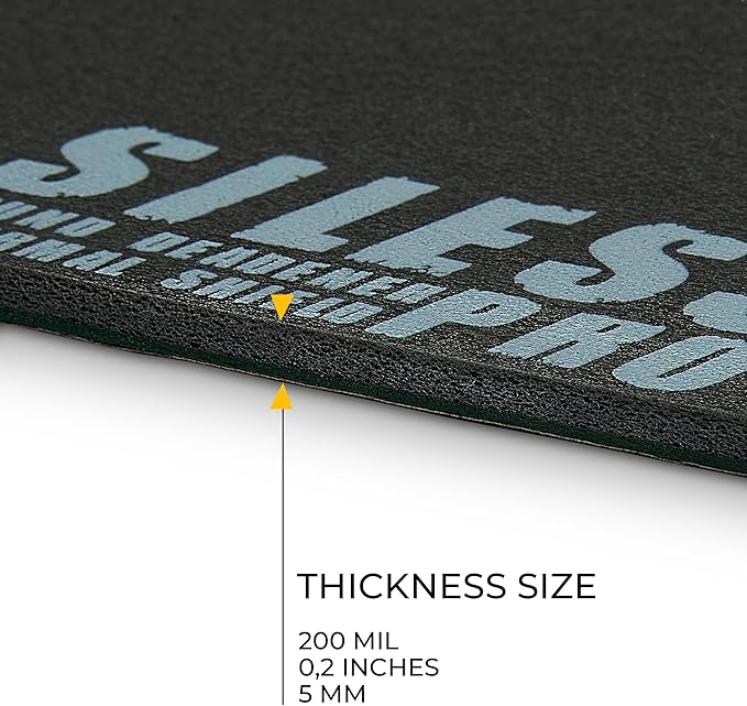 Siless LinerPRO 2in1 200 mil (5mm) 36 sqft Car Sound Deadening & Heat Insulation Closed Cell Foam - PE Foam Sound Deadener