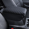Armrest Cover for 2023 2024 2025 Chevy Colorado & 2023 2024 2025 GMC Canyon Accessories Center Console Middle Lid Pad Protector for Car Elbow Rest-Thickened with 2 Side Pocket