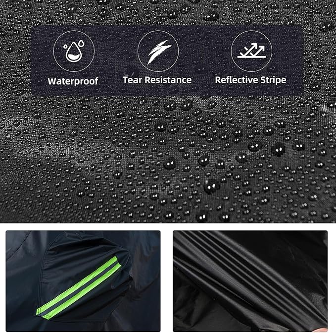 Car Cover Custom Fit for Toyota Corolla, Waterproof All Weather Full Exterior Cover Rain Snow UV Protection Cover with Door Zipper