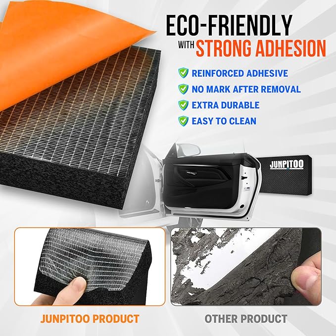 Garage Wall Protectors (4 Pack) - 1.2 Inches Thick Foam Bumper Guards for Car Door Protection, Scratch Resistant, Waterproof & Easy to Install, Heavy-Duty Garage Parking Safety Shields for Walls