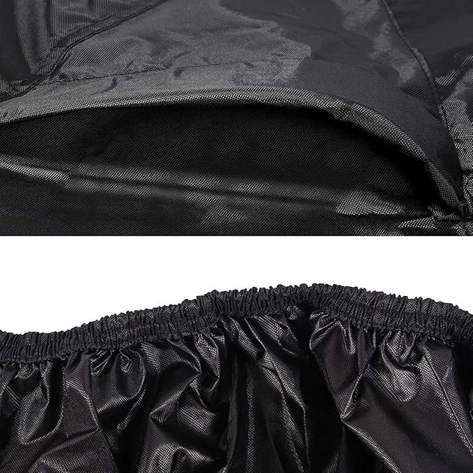 Waterproof UTV Cover, Heavy Duty Black Oxford Cloth All-Weather Protection UTV Cover for Polaris RZR PRO XP 4 Can-Am Maverick X3 Max Arctic Cat Textron, 4-6 Seater