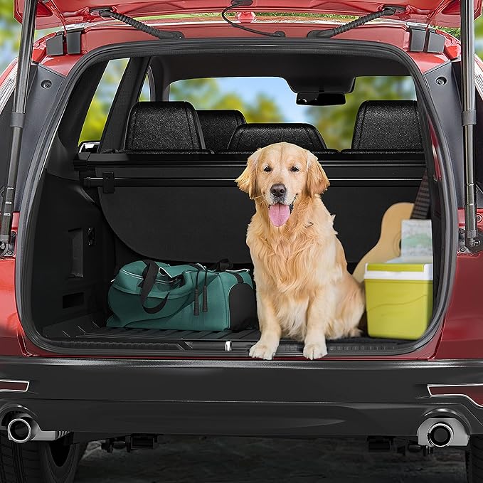 OEDRO Cargo Liner Fit for 2010-2024 Toyota 4Runner Standard Cargo Mats (No 3rd Seat or No Sliding Cargo Deck), All Weather Protection Custom Fit 4Runner Cargo Trunk Liners
