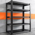 REIBII 40" W Garage Shelving, Heavy Duty Storage Shelves Load 2500LBS, 5-Tier Adjustable Metal Shelving, Garage Shelves for Warehouse, Pantry, Basement, 72" H x 40" W x 18" D