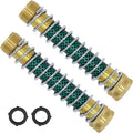 Garden Hose Extension Adapter, Hose Kink Protector with Coil Spring, 2 Pack