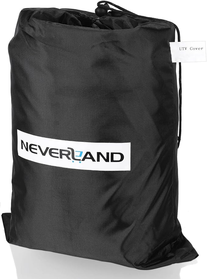 NEVERLAND UTV Cover, All-Weather Protection Side by Side Cover 4-6 Passenger, Universal for Polaris RZR General Honda Suzuki Yamaha SxS Arctic Cat John Deere Kymco Bobcat Argo Can Am Maverick X3