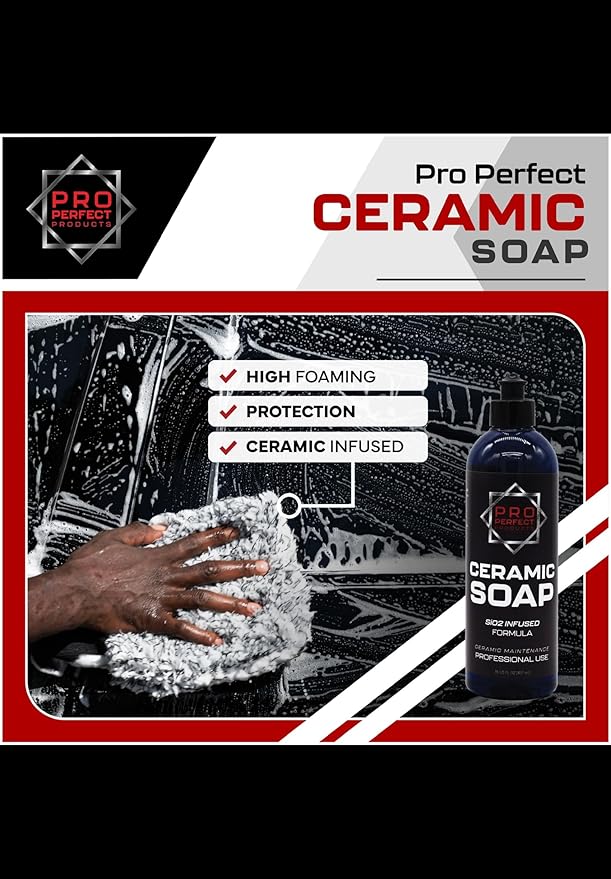 Pro Perfect Ceramic Soap, Professional Car Wash Formula, 5 Gallon