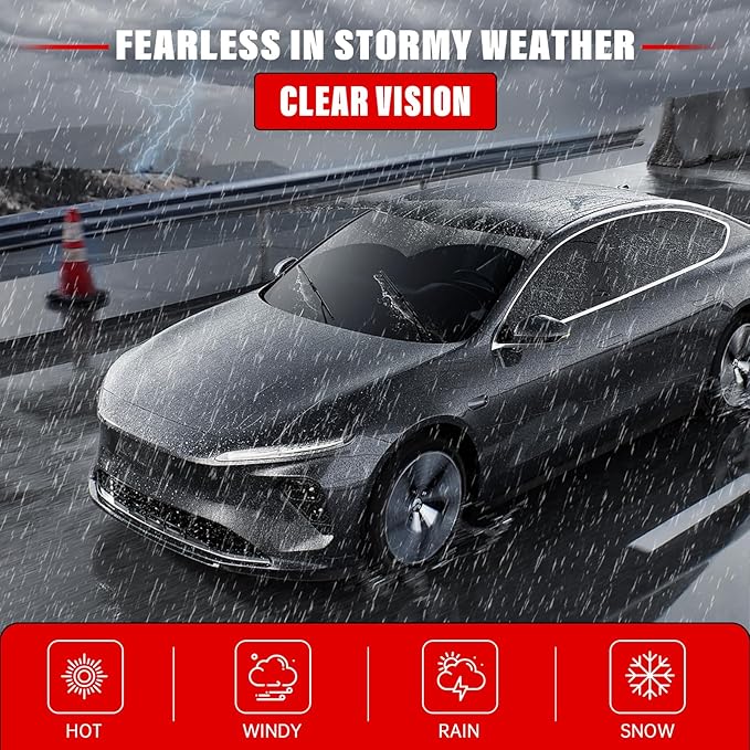 Windshield Wiper Blades Replacement for 2014-2020 Mitsubishi Outlander Original Factory Quality Front Rear Wipers Blade Set for My Car - 26" 18" 12" (Pack of 3)