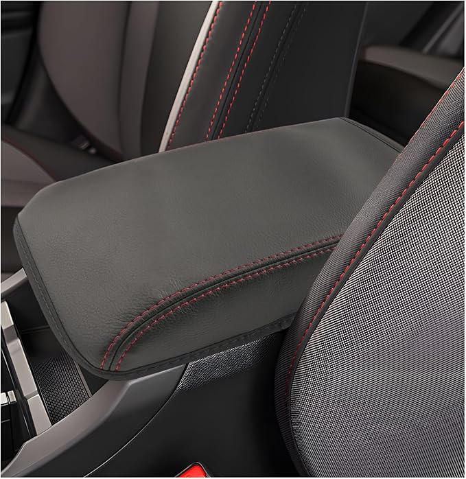 SXCY for 2022-2025 Subaru WRX Armrest Cover [Thin Cover] 2024 2025 WRX Center Console Cover for 2024 2025 Subaru WRX Console Cover 2024 2025 WRX Accessories [6-Speed Manual Gearbox Only]