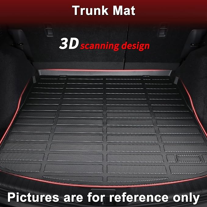 Wayhigh-All Weather Floor Mats and Cargo Liner Set Fit for 2025 Subaru Forester TPE Car Mats Waterproof Heavy Duty Rubber Floor Liners for 2025 Subaru Forester
