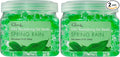 Clear Air Odor Eliminator Gel Beads - 12 oz, Pack of 2 - Air Freshener Made with Essential Oils - Eliminates Odors in Bathrooms, Cars, Boats, RVs & Pet Areas - Spring Rain Scent