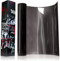 VViViD+ Ultimate Headlight Taillight Tint Vinyl Wrap (16" x 10ft, Dark Smoke)