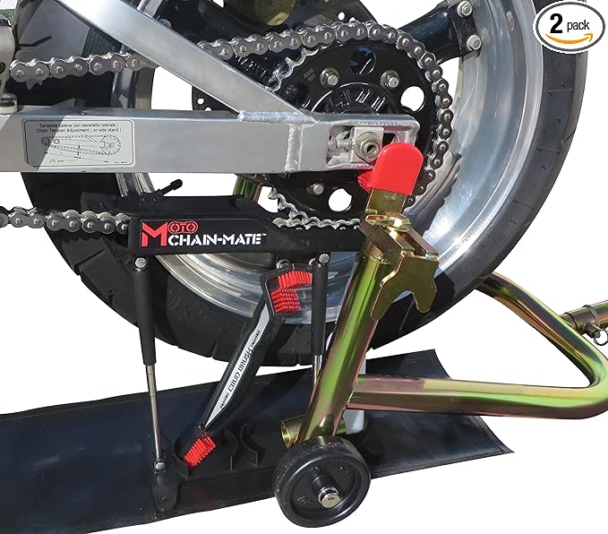 Moto Chain-Mate - The Ultimate Motorcycle Chain Cleaning and Lubrication Kit !