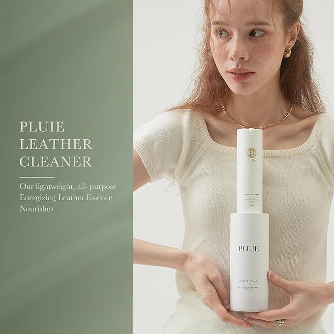 All-in-One Leather Cleaner and Conditioner for Luxury Handbags Sofas Wallets High-End Care for Fine Leather Cream Lotion Type Made in Korea