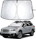 Econour Windshield Sun Shade for 2015 2016 2017 2018 2019 Subaru Outback Wagon Sunshade Window Sun Visor Protector Foldable Blocks UV Rays Keep Your Car Cooler