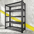 5-Tier Heavy Duty Garage Shelving Unit with Wire Shelves,3000 LBS Capacity Metal Storage Rack 72"H x 48"W x 20"D,Adjustable Boltless Steel Shelves for Garage,Basement,Pantry,Warehouse.1 Pack