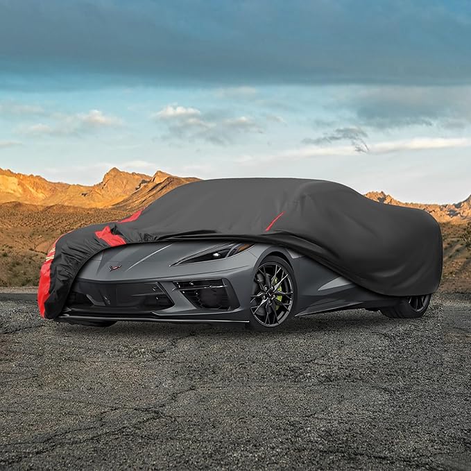 Car Cover Automobiles Waterproof All Weather for for Sports Coupe Fit Coupe BMW 6 Series/7 Series/i7,Chevrolet Bel Air/Chevelle,Dodge Challenger etc.(See Size Chart)