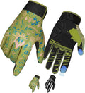 RIGWARL Skeleton Motorcycle Gloves Men Women Touchscreen, Non-Slip Mountain Bike Gloves for Men Cycling, Lightweight Dirt Bike Riding Bicycle Glove