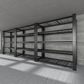 5-Tier Heavy Duty Garage Shelving Unit with Wire Shelves,3000 LBS Capacity Metal Storage Rack 76"H x 60"W x 24"D,Adjustable Boltless Steel Shelves for Garage,Basement,Pantry,Warehouse.3 Pack