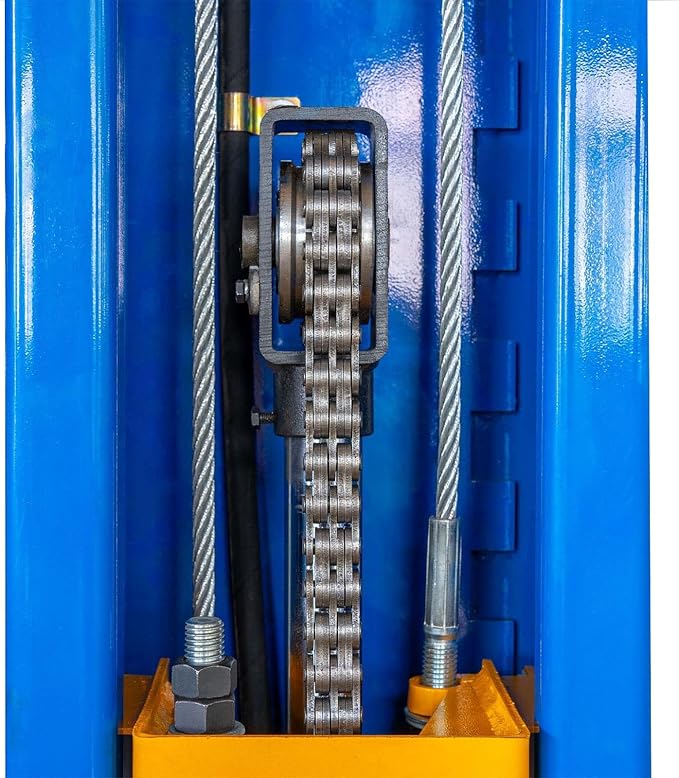 Car Lift Single/2 Post Auto Lifts, 6200/9000/10000LBS Capacity, 240V Hydraulic Truck Hoist, Heavy Duty Auto Lift with Safety Locks for Home Garage (9000LBS 2 Post, 1)