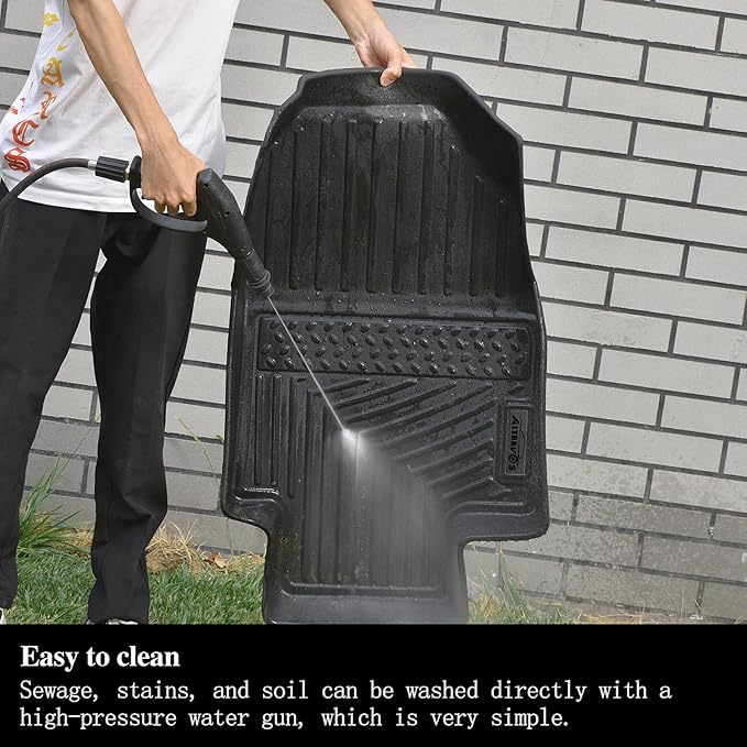 Floor Mat for Nissan Armada Infiniti QX80 2025 (Only for 8 Seats) TPE All Weather Protection Car Floor Liners Accessories