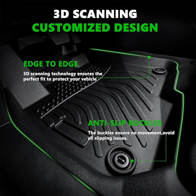 for Cadillac XT4 Floor Mats 2025 2019-2024,Car Mats for Cadillac XT4 All Weather Floor Mats Rubber Car Mats Cargo Liner Accessories 2019-2025