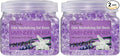 Clear Air Odor Eliminator Gel Beads - 12 oz, Pack of 2 - Air Freshener Made with Essential Oils - Eliminates Odors in Bathrooms, Cars, Boats, RVs & Pet Areas - Lavender Vanilla Scent