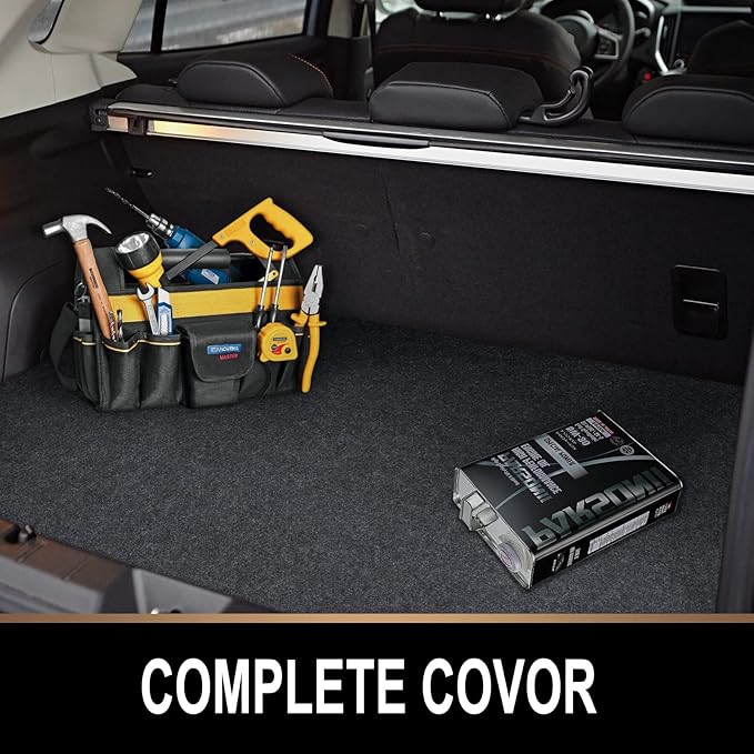 Oil Spill Mat, 29 x 36 inches, Premium Absorbent Oil Pad. Contains Liquids, Protects Garage Floor from Spills, Drips, Splashes and Stains. Washable, Reusable, Waterproof Rubber Parking Mats