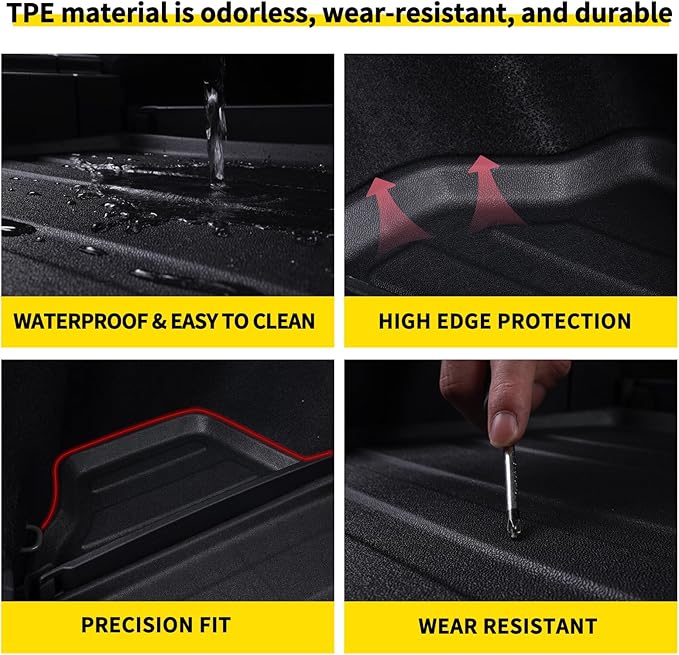 Cargo Liners for 2025 Nissan Murano TPE All Weather Protection Car Trunk Mat Accessories