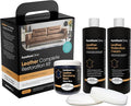Furniture Clinic Leather Complete Restoration Kit | with Leather Recoloring Balm, Cleaner, 2-in-1 Protection Cream & Conditioner, Sponge, and Cloth | Repair Kit for Furniture (Navy Blue)