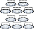 Viugreum 10 Pack 100W UFO LED High Bay Light, 10000LM 6500K Daylight White Led Bay Light Fixtures, IP65 Waterproof Commercial Warehouse/Workshop/Wet Location Area Light