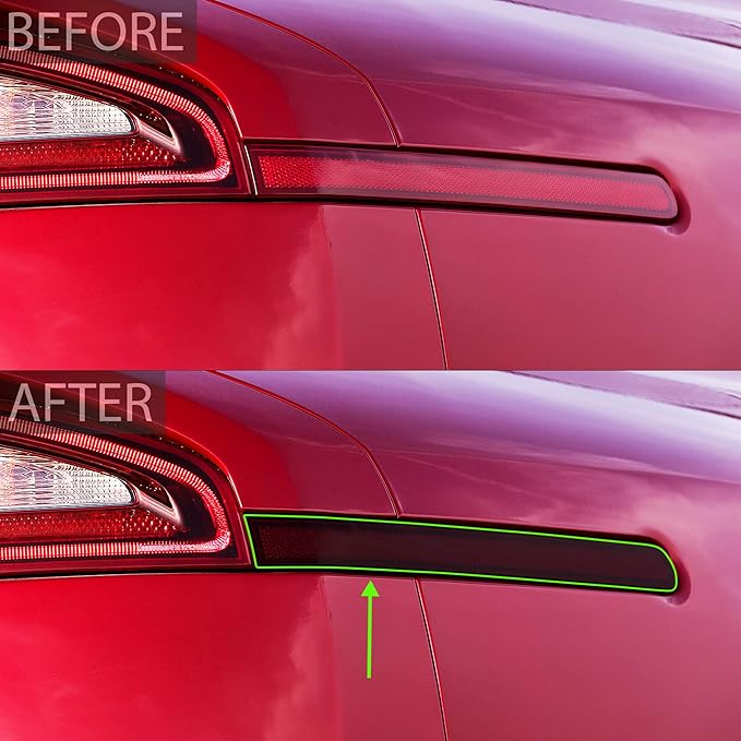 BOGAR TECH DESIGNS Sidemarkers Reflectors Lamp Precut Tint Kit Compatible with and Fits Kia Stinger GT (ONLY) 2018-2021, Dark