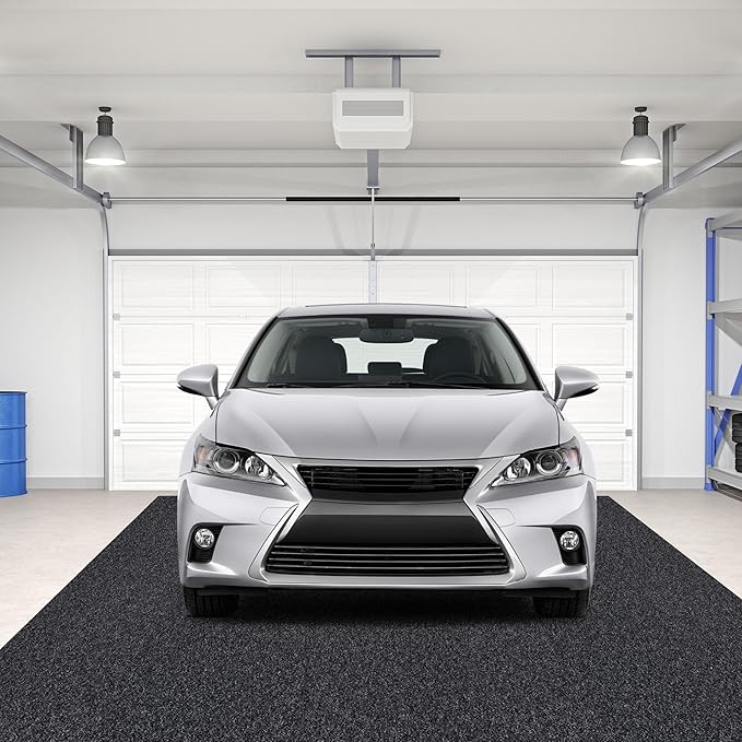 Oil Spill Mat - 72" x 60" Absorbent Oil Garage Floor Mat for Under Car - Protect Driveway from Drips, Spills, Stains, Reusable & Durable Garage Floor Protection Mat with Waterproof Backing