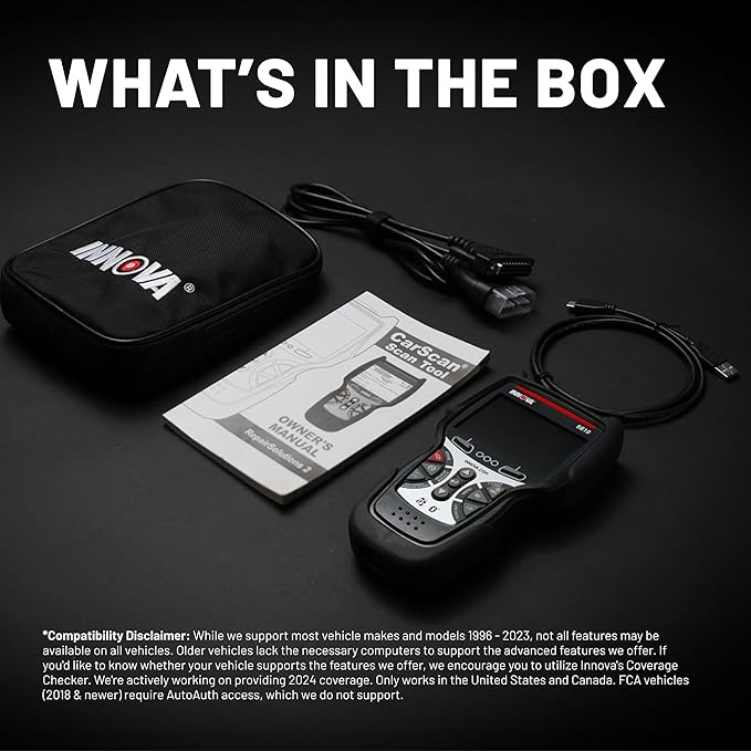 Innova 5610 OBD2 Bidirectional Scan Tool - Understand Your Vehicle, Pinpoint What's Wrong, and Complete Your Repairs with Less Headache, Updates Included, US-Based Technical Support
