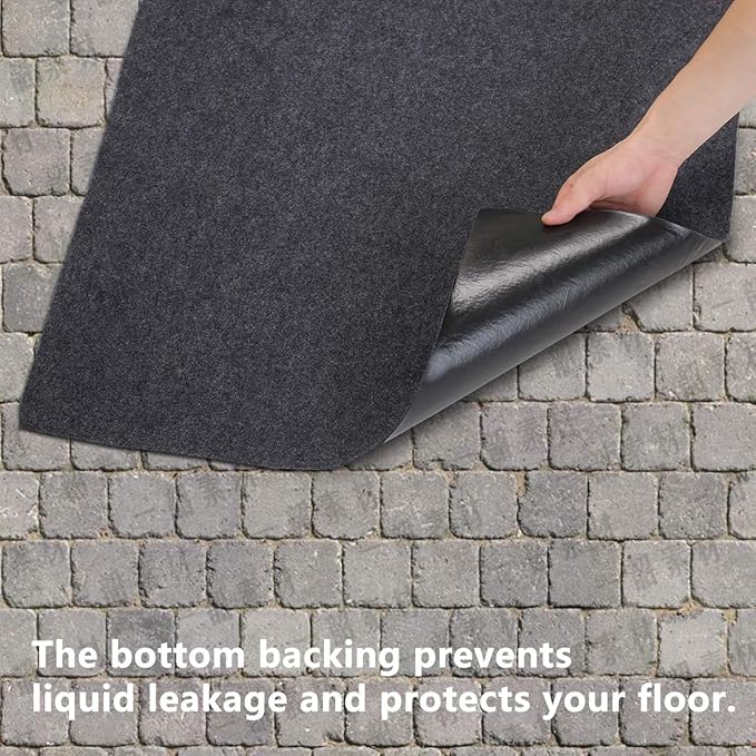 Maintenance Mat,Premium Reusable Absorbent Oil Maintenance Mat – Absorbent/Waterproof/Lightweight/Washable,Protects Garage Or Shop/Parking/Floor/Driveway Surface(36" x 72")