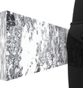 GWP02S Marble Grain Garage Wall Protector Car Door Protectors, Parking Stopper for Garage, Tool-Free, Designed in Germany (2-Pack Marble Grain)