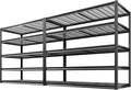 REIBII 55.2'' W x 78.2'' H x 26'' D, 5-Tier Metal Garage Shelving Units, 3000LBS Capacity, Adjustable Heavy Duty Shelves, 2 Pack