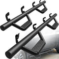 YITAMOTOR Drop Running Boards Compatible with 2007-2018 Chevy Silverado/GMC Sierra 1500 Crew Cab, 2007-2019 2500HD 3500HD Crew Cab Carbon Steel Side Steps Nerf Bars Rails