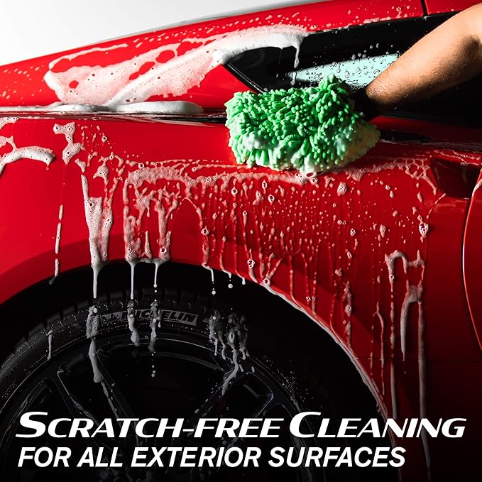 Turtle Wax 53411 Hybrid Solutions Ceramic Wash and Wax, Easy Clean Ceramic Infused Formula Removes Dirt and Grime, Long Lasting Shine and Protection for Cars, Trucks and More, 48 oz. (Pack of 1)