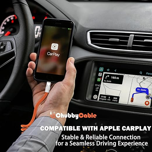 chubbycable Curly Chubby - Retractable Fast Charging Cable 240W Coiled Charger Cord for Car Durable USB-C Cable for Phones, Tablets and More, Dark Blue, Type-C to Type-C, 1.3FT-2.3FT