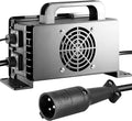 1400W Lead Acid Battery Charger 48 Volt 15 AMP 3-Pin Round Plug Club Car DS and Precedent Golf Carts
