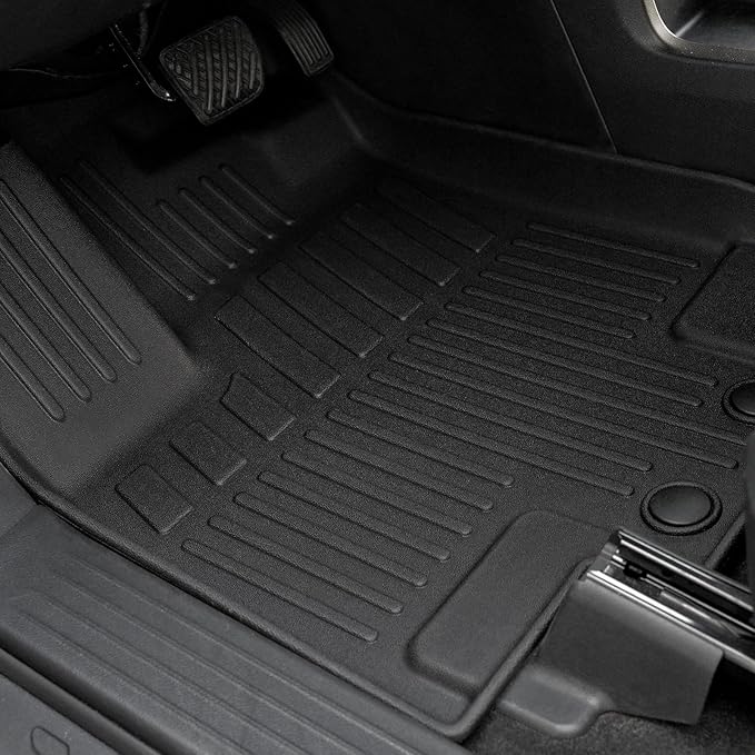 Floor Mats Set for 2022-2025 Nissan Pathfinder 7/8 Seats Accessories, Full Coverage All Weather Floor Mats Cargo Mat with Backrest Protectors - Includes Trunk Lower Mat & Door Sill Guards