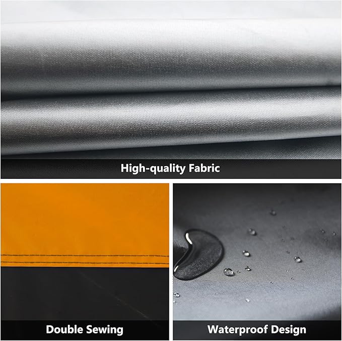 SUV Car Cover Hatchback Cover Waterproof All Weather, Outdoor Car Covers for Automobiles with Zipper Door, Hail UV Snow Wind Protection, Car Cover, Fit SUV Jeep-Length (up to 181")