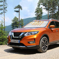 Sun Shade for Rogue Sport Windshield Sunshades for 2017-2024 2025 Nissan Rogue Sport Accessories (Not for Rogue) Windshield Cover Front Window Shields 240T Sun Visor Protect Car Blocks UV Rays