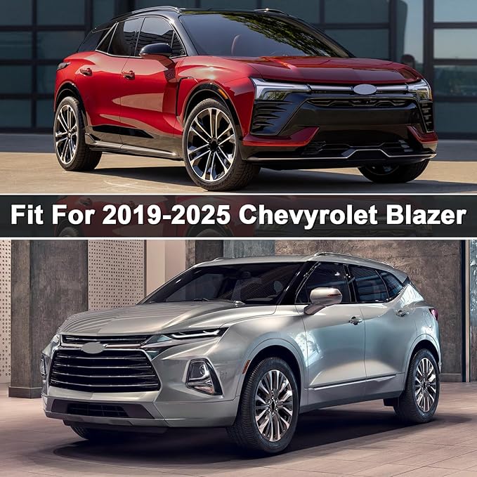 Waterproof Car Cover Compatible with Chevrolet Blazer 2LT/3LT/RS/Premier 2019-2025, 420D 6 Layers All Weather Car Covers with Zipper Door for Snow Rain Dust Hail Protection