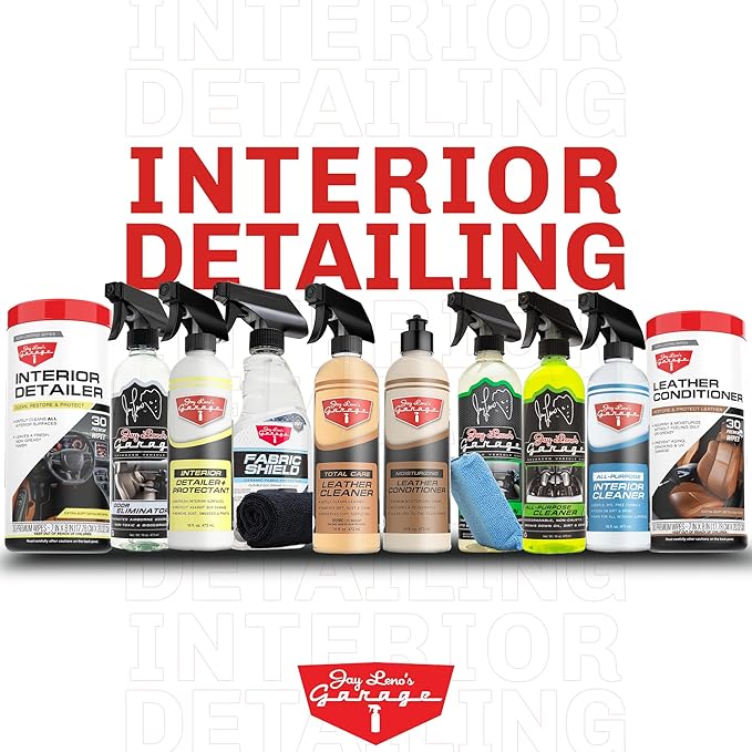 Jay Leno's Garage Leather Treatment Kit